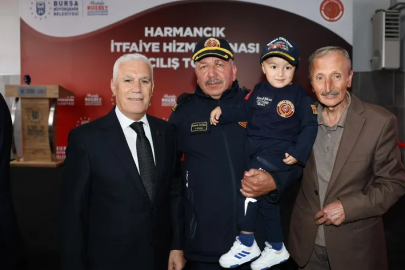 Harmancık'a tam donanımlı itfaiye binası