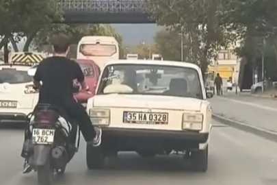 Tek ayağıyla inanılmaz kurtarış