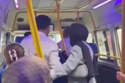 Bursa'da minibüs şoförü yolcuları çileden çıkardı...