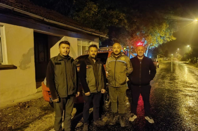 Pazaryeri-Bursa karayolunda orman denetimi