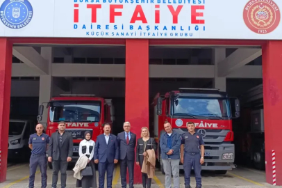 BBP Osmangazi’den itfaiyecilere anlamlı ziyaret