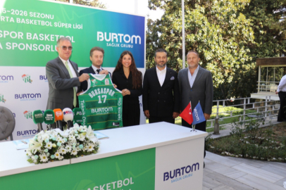 Bursaspor Basketbol’a BURTOM desteği: Forma göğüs sponsoru oldu
