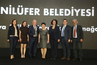 Nilüfer Belediyesi’ne sürdürülebilirlikte çifte ödül