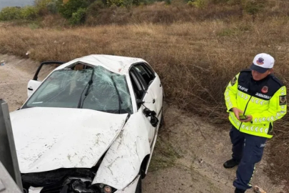 Bursa'da yoğun yağışla gelen kaza: 4 yaralı