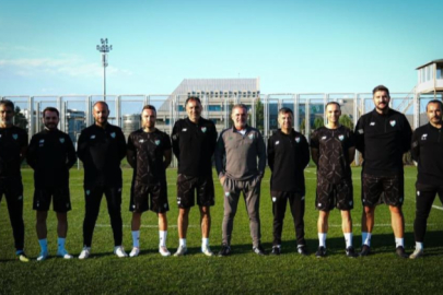 Bursaspor'da Tahsin Tam'ın ekibi belli oldu