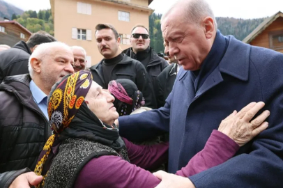 Cumhurbaşkanı Erdoğan Ayder Yaylası'nda