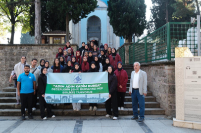 Yıldırımlı gençlerden tarihi yolculuk