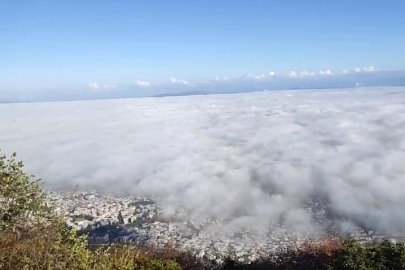 Bursa sisle kaplandı