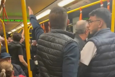Bursa metrosunda alkollü kişi ortalığı birbirine kattı