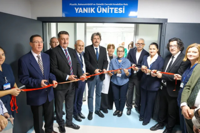 BUÜ Hastanesi'nin yenilenen Yanık Ünitesi hizmete açıldı