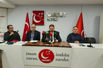 Saadet Partisi Bursa il Başkanlığı'ndan 'su krizi' açıklaması