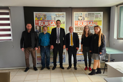 BİK Bölge Müdürü Eren’den GazeteBursa’ya ziyaret