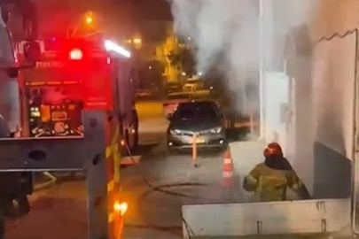 Mudanya’da yangın çıkaran şahıs esnaf ve apartmanı çileden çıkardı