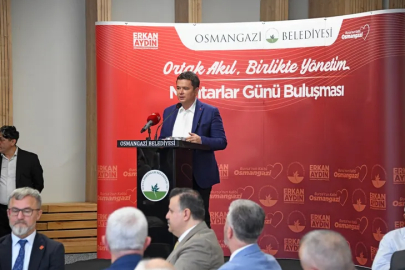 Osmangazi’de muhtarlar günü buluşması