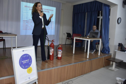 Karacabey Belediyesi'nden öğrencilere 'yangın eğitimi'