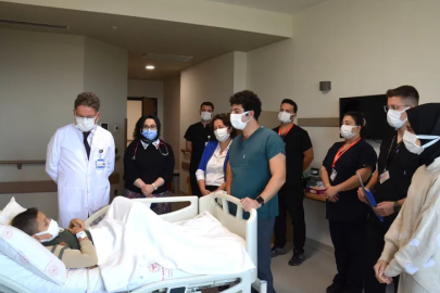 Babadan oğula umut: Babasının böbreğiyle hayata tutundu