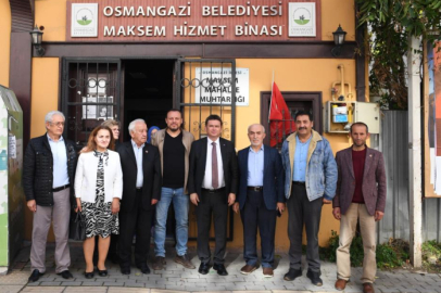 Başkan Aydın’dan Maksem Mahallesini mutlu eden ziyaret