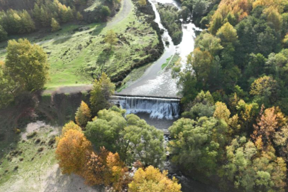 Bursa için güzel görüntüler...Kuruyan dereler, yağmur ile akmaya başladı