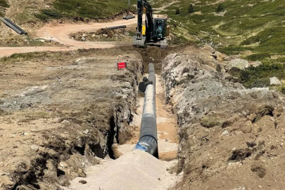 Bursa’da Uludağ Kırkpınar su hatları 32 yıl sonra yenilendi