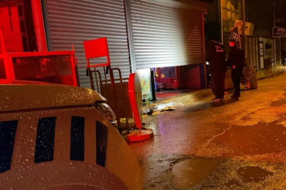 İnegöl’de silahlı saldırı paniği: Şüpheli kaçtı, polis peşinde