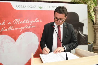 Atatürk'e en güzel mektuplar Osmangazi'den yazıldı