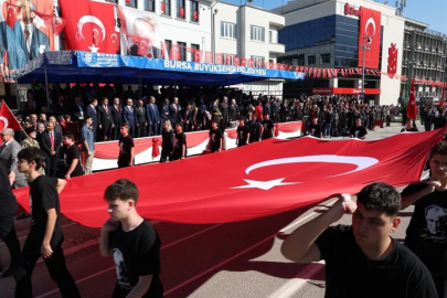 Bursa'da Cumhuriyet Bayramı coşkusu