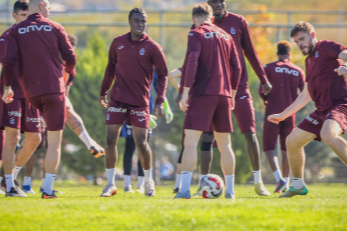 Trabzonspor, Galatasaray maçı hazırlıklarını tamamladı
