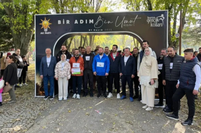 Bursa'da Gazze ve Filistin halkı için koştular