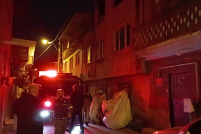 Bursa'da evini yakarak intihar etmeye kalkıştı