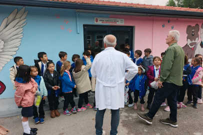 Çocuklardan can dostlarına büyük vefa