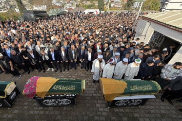 Kocaeli'deki tesiste ölen 6 kişi, son yolculuklarına uğurlandı