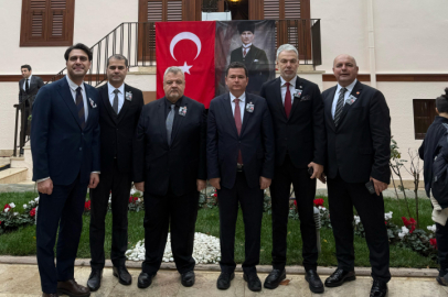 Başkan Aydın Selanik’te Atatürk’ü andı