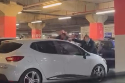 Bursa'da AVM otoparkında iki aile arasında kavga