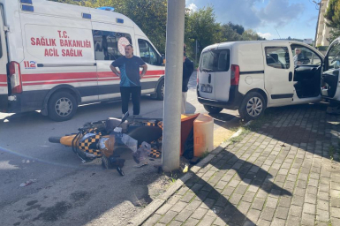 Bursa'da eğitim pistinde feci kaza