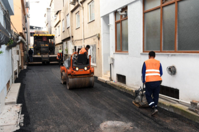 Osmangazi’de eski asfaltlar yenileniyor