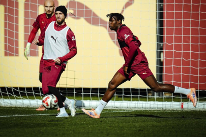 Galatasaray, Gençlerbirliği maçı hazırlıklarına devam etti