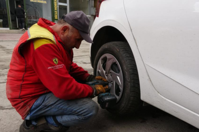 Kış lastiği uygulaması başladı: Lastikçilerde yoğunluk arttı