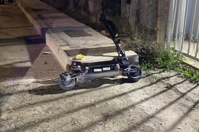 Bursa'da çarpışmanın etkisiyle başını kaldırıma vurdu, ağır yaralandı