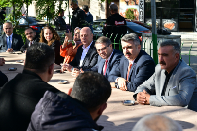 Başkan Yılmaz Vakıf Mahallesi’nde vatandaşlarla buluştu