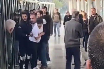 Bursa metrosunda koltuk kavgası