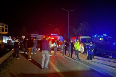 Bursa’da zincirleme kaza: 1 ölü, 13 yaralı