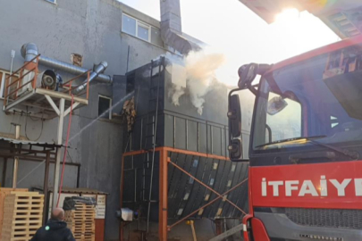 Bursa'da mobilya fabrikasında yangın: 1 yaralı