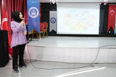 Yıldırım'dan gençlere sağlıklı beslenme eğitimi