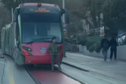 Bursa'da tehlikeli yolculuk