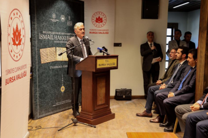 İnebey Yazma Eser Kütüphanesi’nde Bursevî Sergisi açıldı