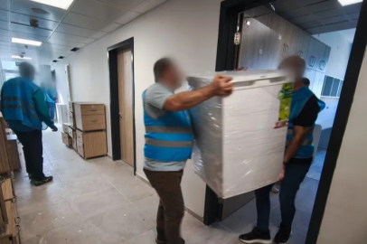 Bursa'da yükümlüler KYK yurtlarını temizledi