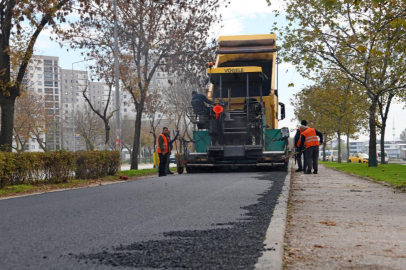 Osmangazi’de park içi yollar yenilendi