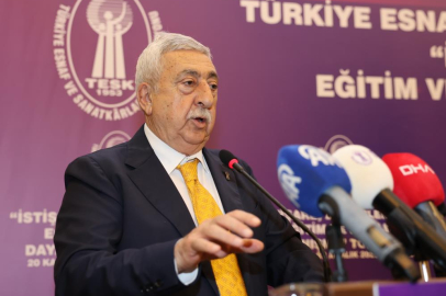 TESK Başkanı Palandöken: "Az kazanandan az, çok kazanandan çok vergi alınmalı"