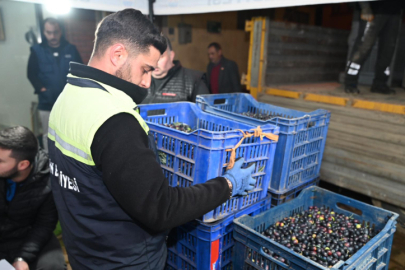 Gemlik'ten zeytinciye büyük destek