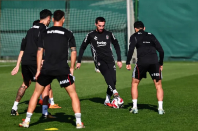 Beşiktaş, Gaziantep FK maçı hazırlıklarını sürdürdü